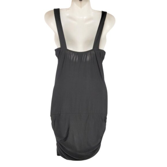 Sequin Sparkly Black and Silver Halter Strap Sexy Dress- Size L - Picture 2 of 15